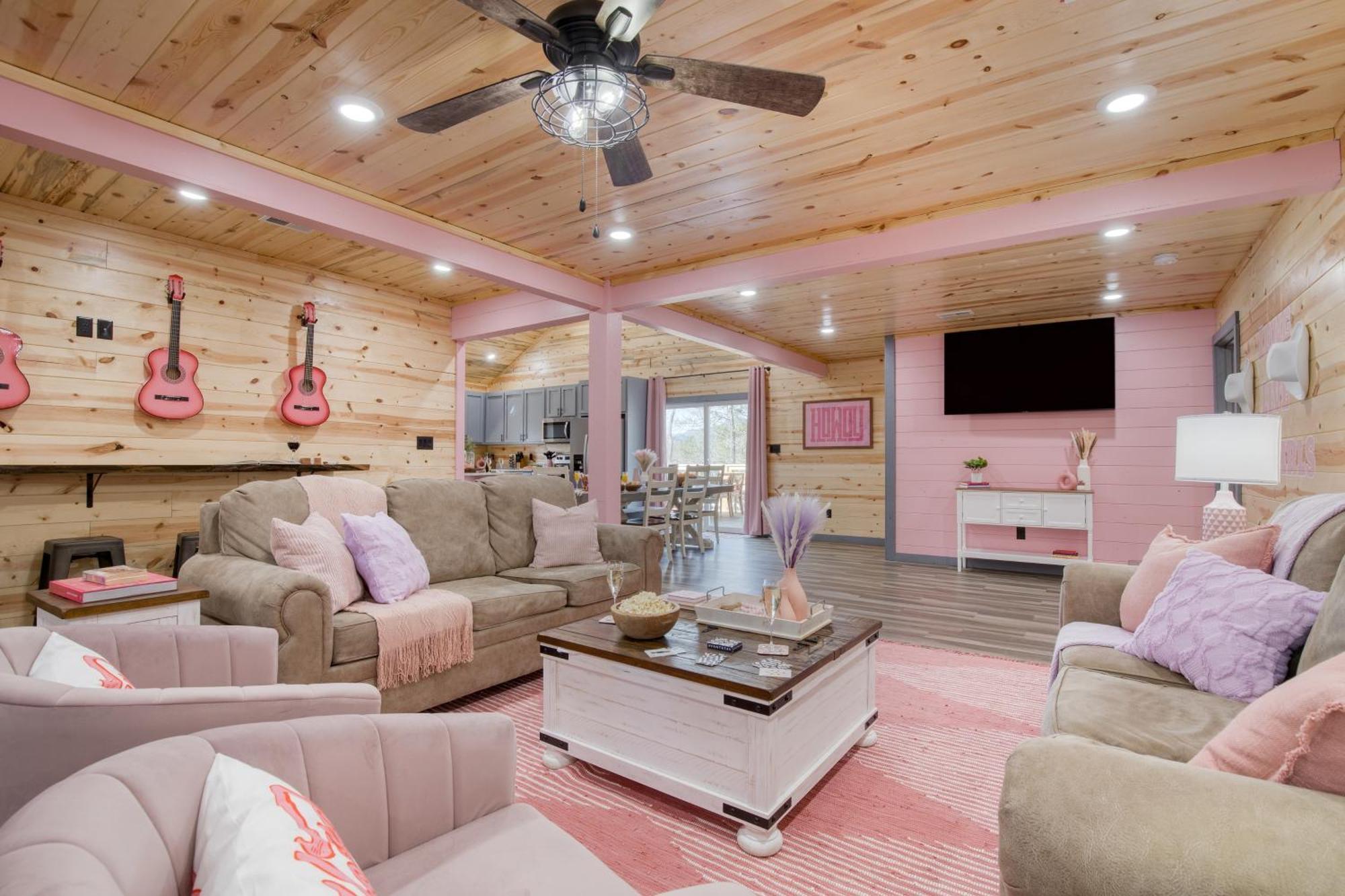 Pink Pines Avantstay Luxury Aesthetic Dream Home Indoor Pool Hot Tub Pigeon Forge Extérieur photo