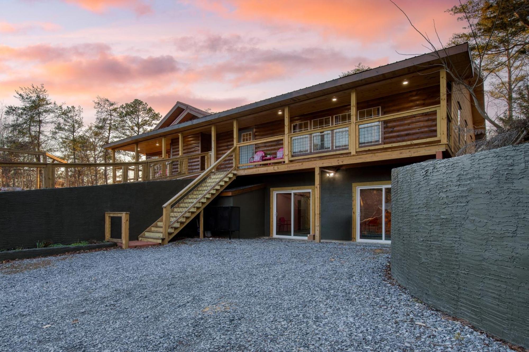 Pink Pines Avantstay Luxury Aesthetic Dream Home Indoor Pool Hot Tub Pigeon Forge Extérieur photo