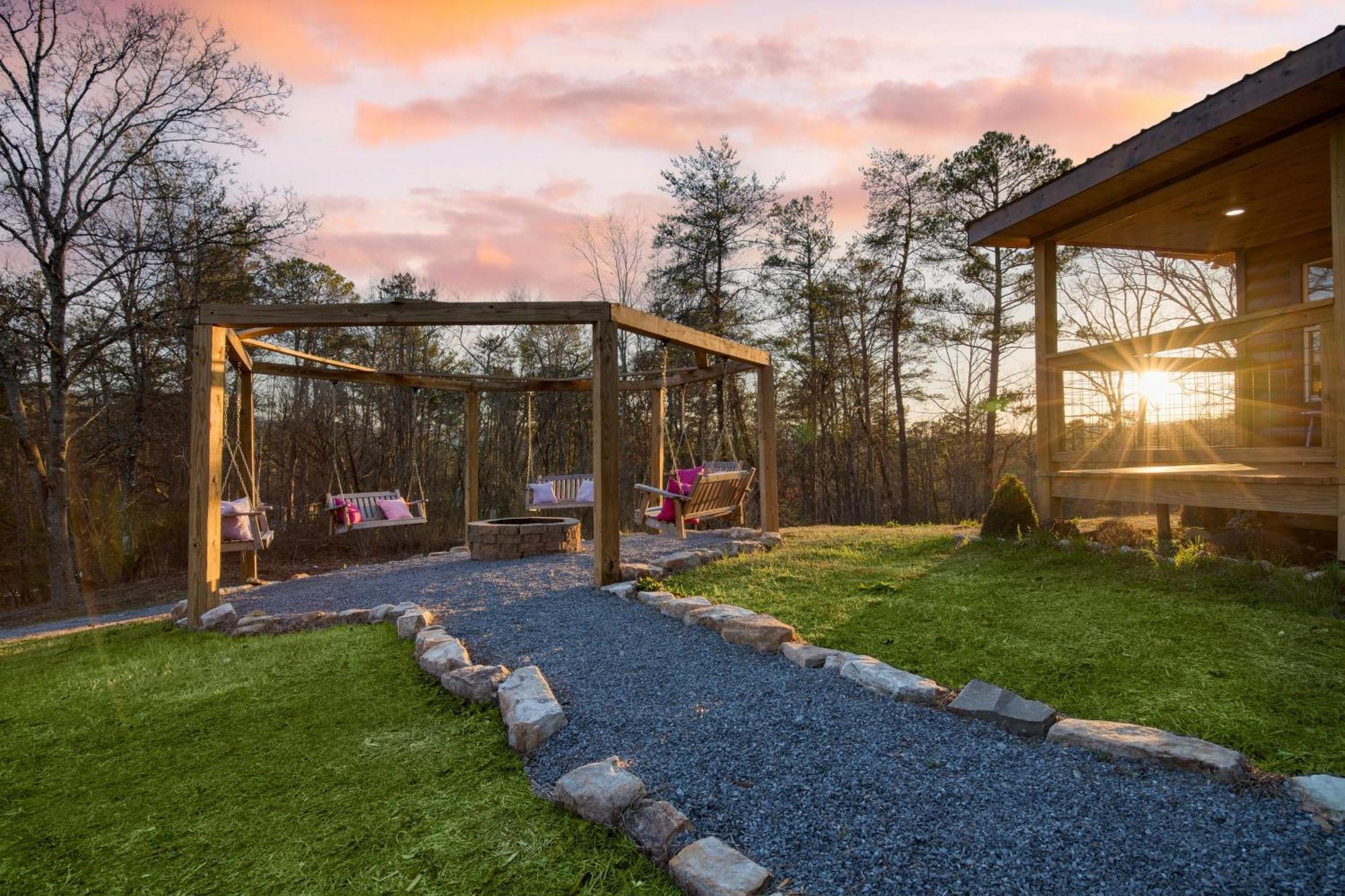 Pink Pines Avantstay Luxury Aesthetic Dream Home Indoor Pool Hot Tub Pigeon Forge Extérieur photo