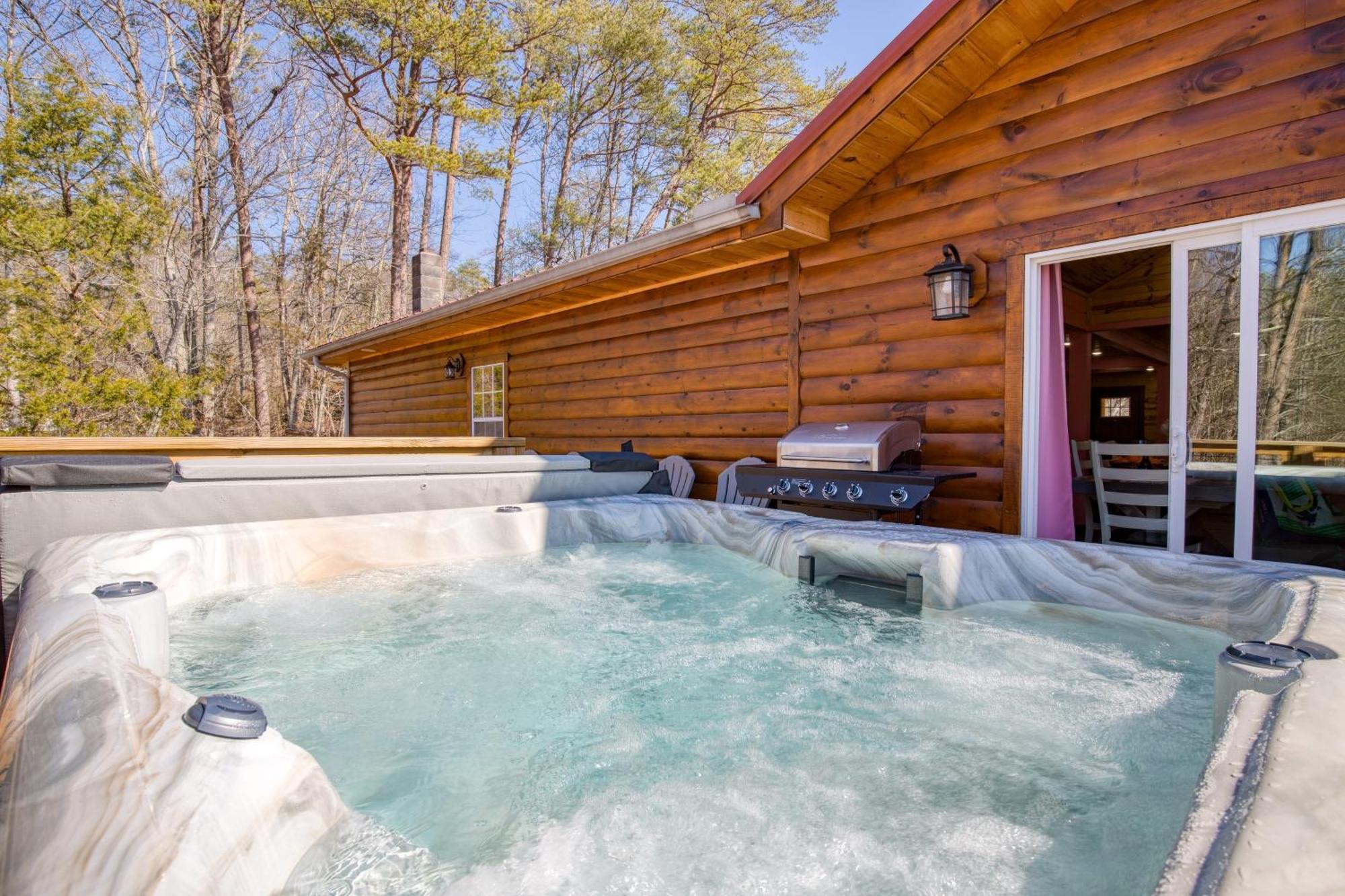 Pink Pines Avantstay Luxury Aesthetic Dream Home Indoor Pool Hot Tub Pigeon Forge Extérieur photo