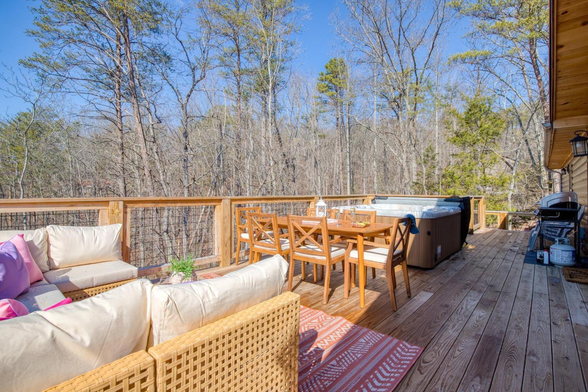 Pink Pines Avantstay Luxury Aesthetic Dream Home Indoor Pool Hot Tub Pigeon Forge Extérieur photo