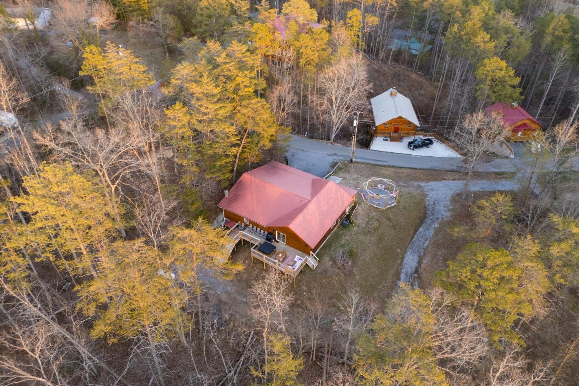 Pink Pines Avantstay Luxury Aesthetic Dream Home Indoor Pool Hot Tub Pigeon Forge Extérieur photo