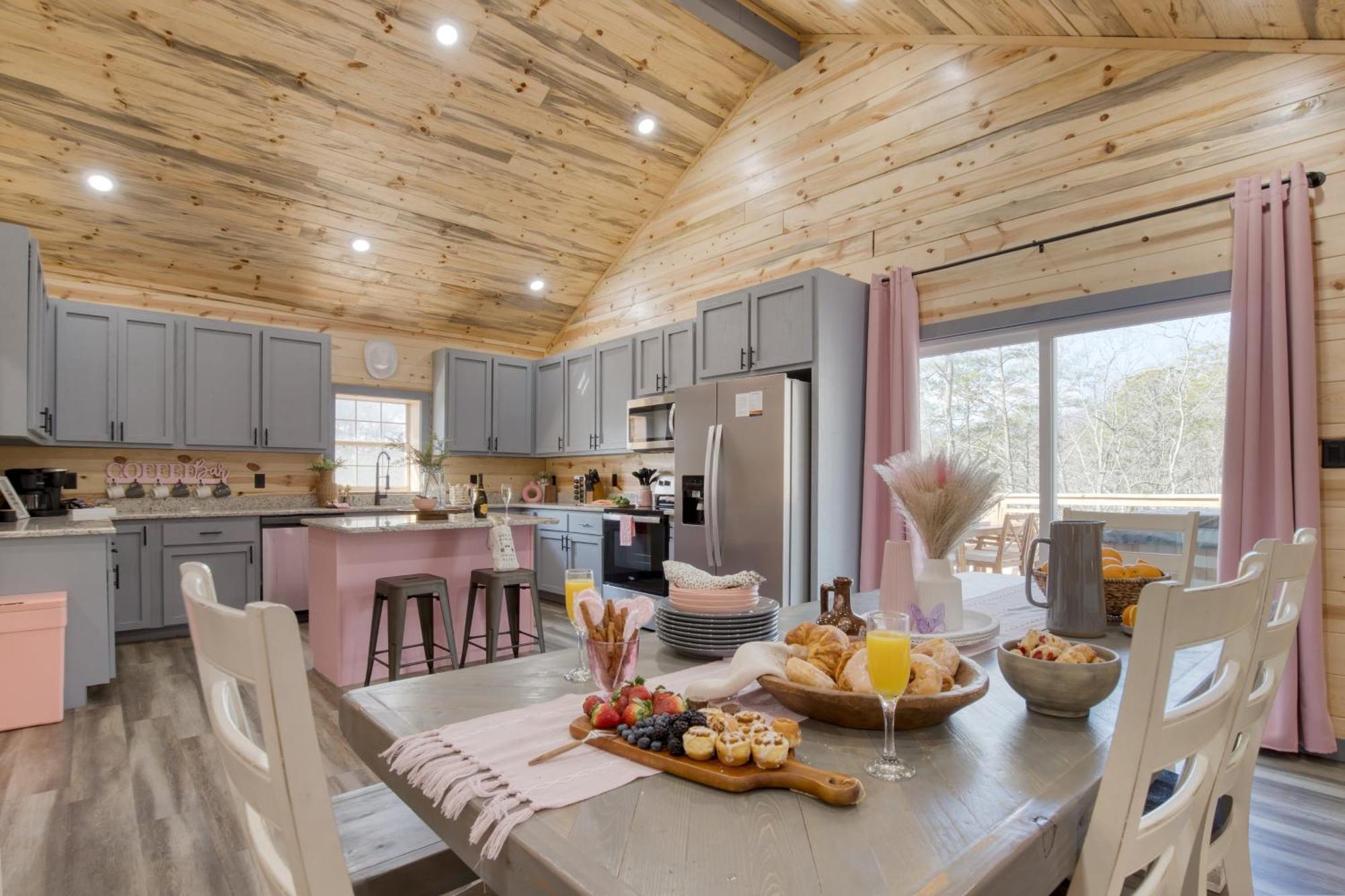Pink Pines Avantstay Luxury Aesthetic Dream Home Indoor Pool Hot Tub Pigeon Forge Extérieur photo