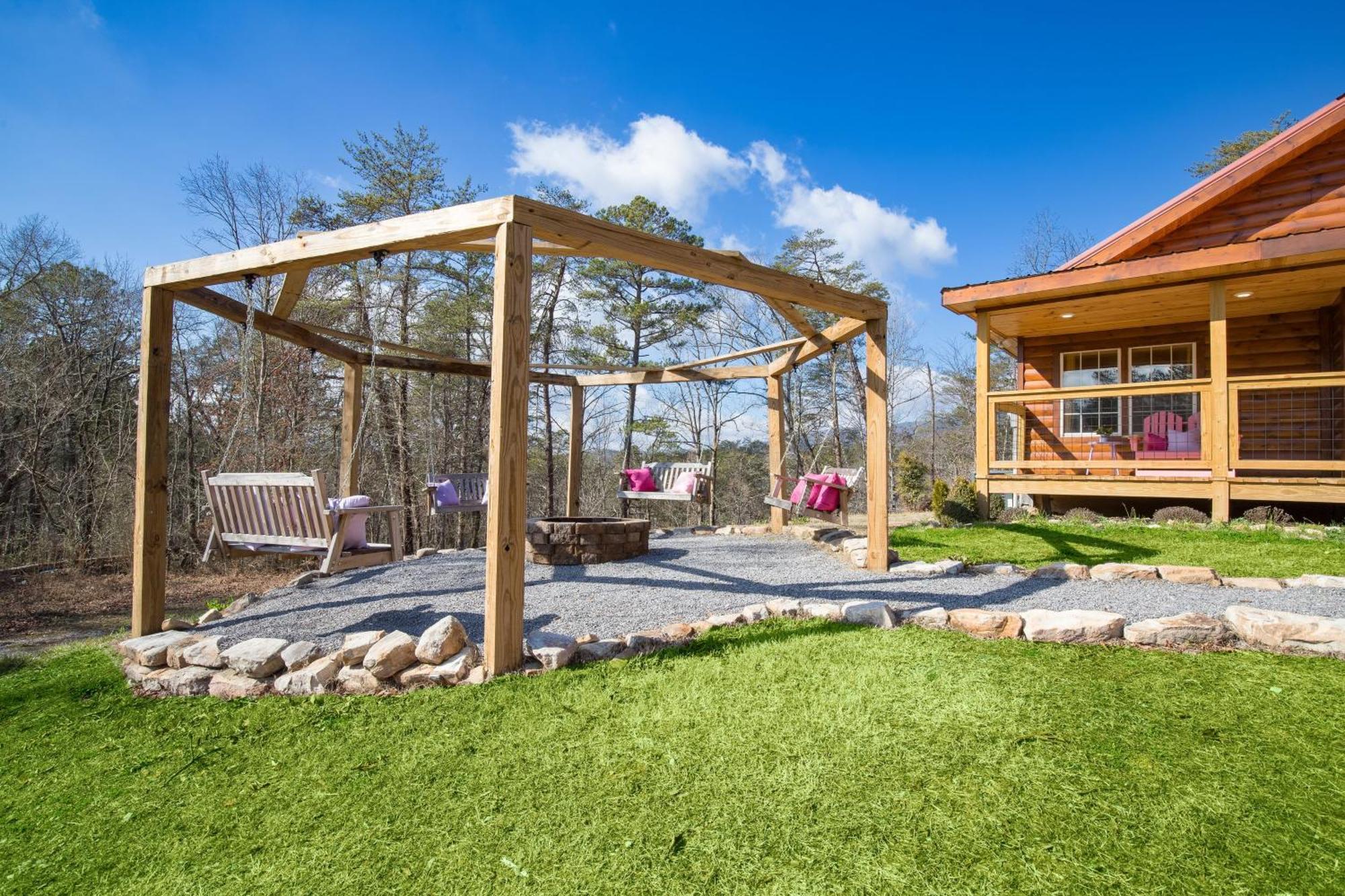 Pink Pines Avantstay Luxury Aesthetic Dream Home Indoor Pool Hot Tub Pigeon Forge Extérieur photo