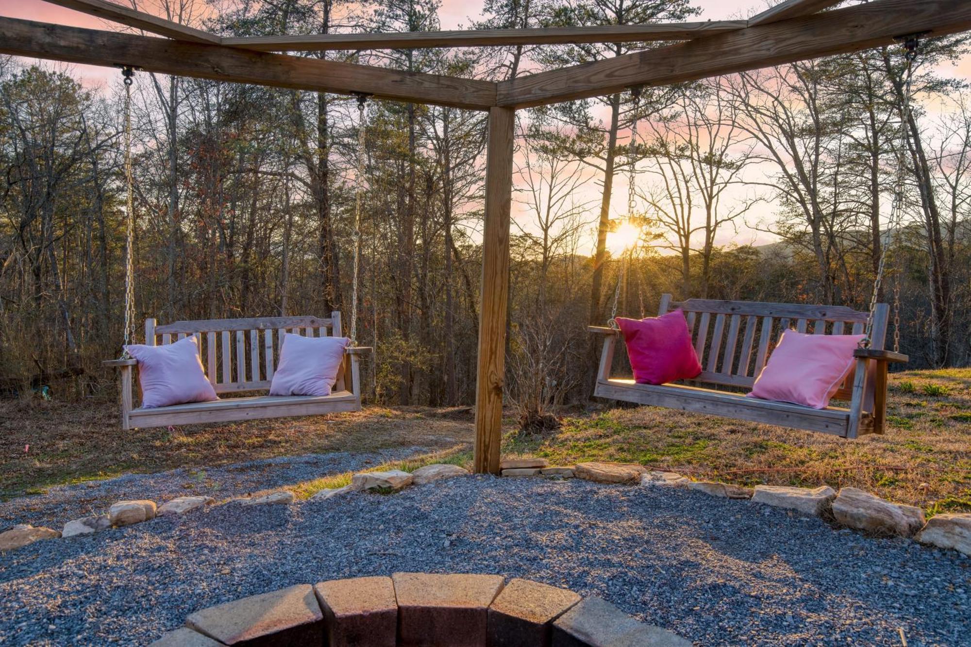 Pink Pines Avantstay Luxury Aesthetic Dream Home Indoor Pool Hot Tub Pigeon Forge Extérieur photo